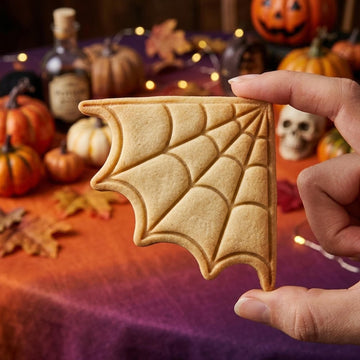 Spiderweb Cookie Cutter Stamp, Spider Cutter, Halloween Gift, Boo Cutter, Halloween Baking, Halloween Cutter, Trick or Treat, Clay Cutter